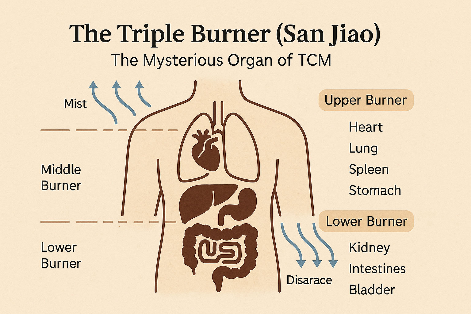 The Triple Burner (San Jiao): The Mysterious Organ of TCM