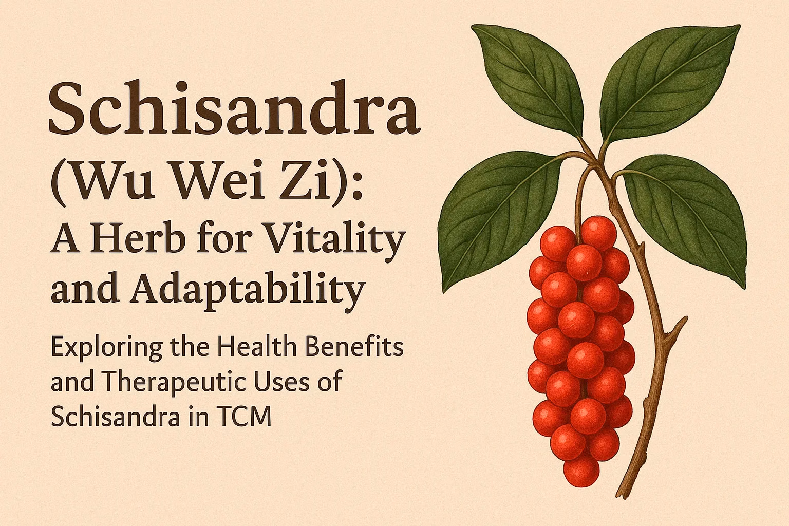 Schisandra (Wu Wei Zi): A Herb for Vitality and Adaptability