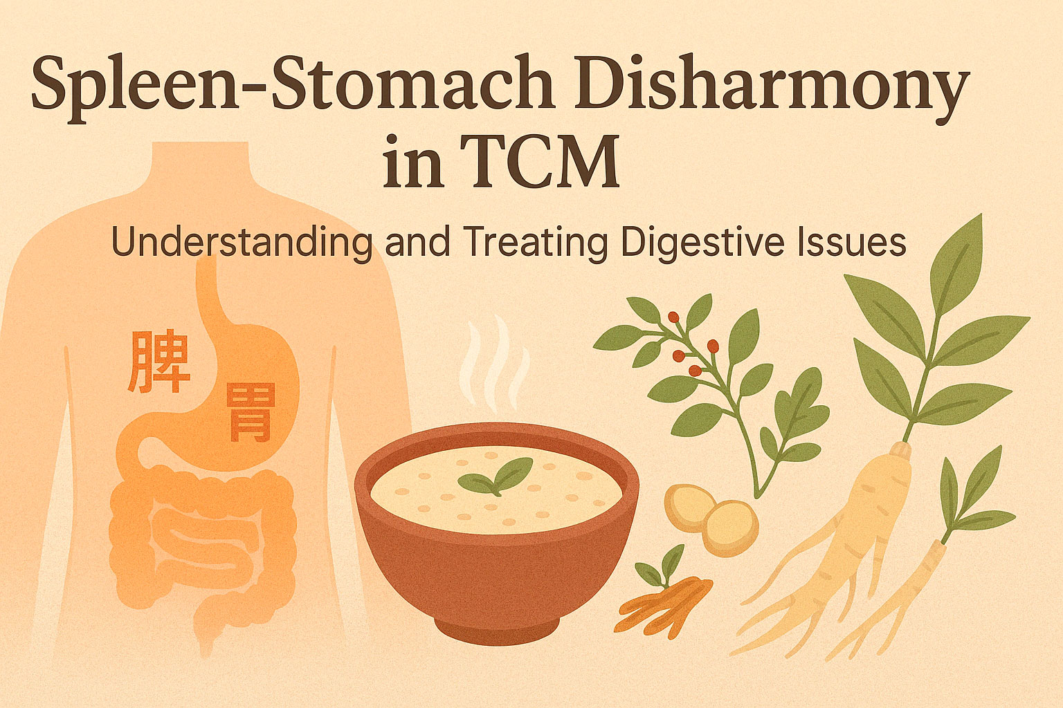 TCM for Digestive Issues: Understanding Spleen-Stomach Disharmony