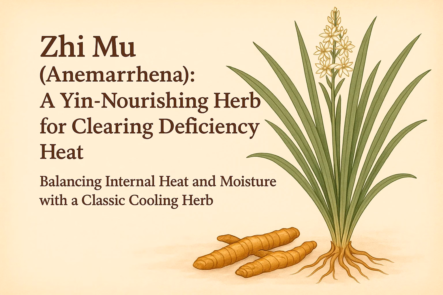 Zhi Mu (Anemarrhena): A Yin-Nourishing Herb for Clearing Deficiency Heat